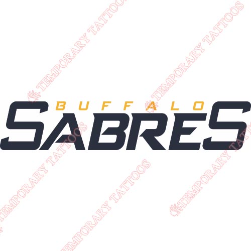 Buffalo Sabres Customize Temporary Tattoos Stickers NO.81